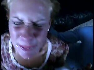 First time BJ and facial surprise