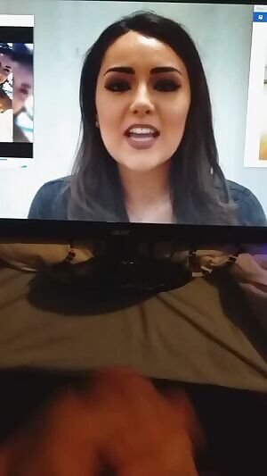 Giving sexy vlogger a huge load on her slutty face