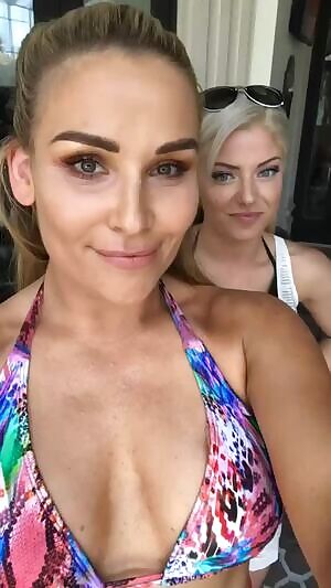 Nattie's tits and chest 😍
