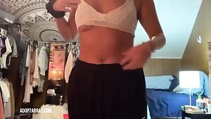 Look Daddy... I'm A Sexy Lingerie Stripper. Do You Still Love Me?