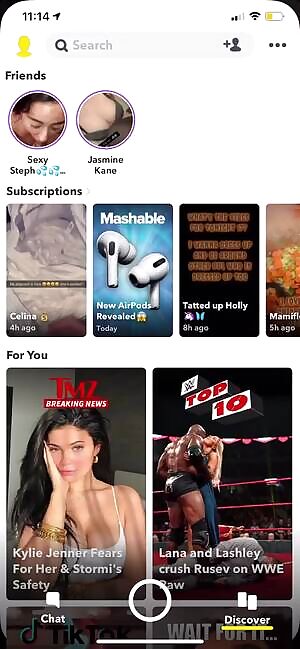 Latina from Snapchat