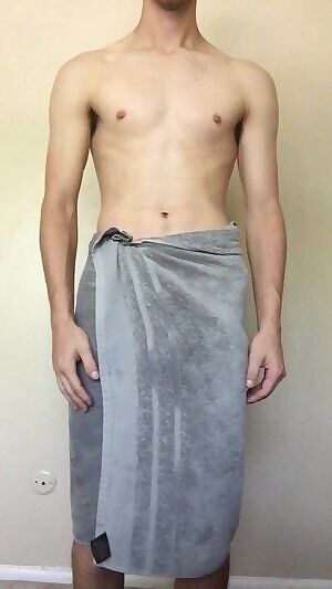 There goes the towel...