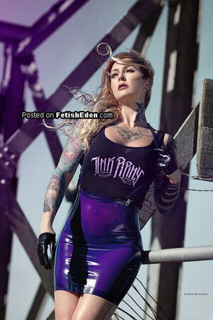 Latex Dress Fetish Tattoo Tattooed