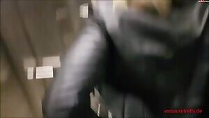 Bf fucked her gf in elevator