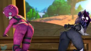 Fortnite. 3D Animation Ass Fart