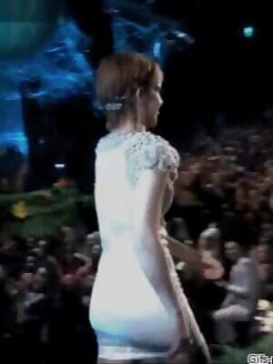 Emma Watson - Cute butt in Tight Dress