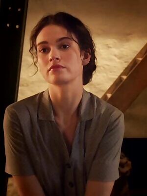 Lily James is a cutie with a booty