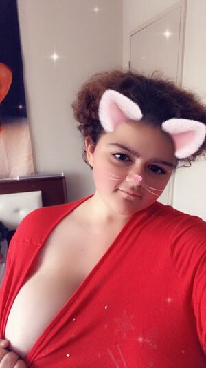 Nothing Underneath Boobs Catgirl Cute Huge Tits