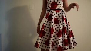 Showing off my dress