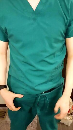 Gotta get these scrubs off