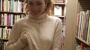 In the back of the library