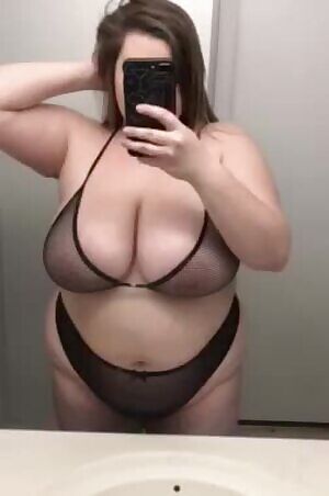 Always have to show off the new lingerie