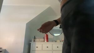 Faceless Females Ass Gym Jiggling Leggings