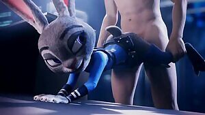 Judy Hopps wheelbarrowed