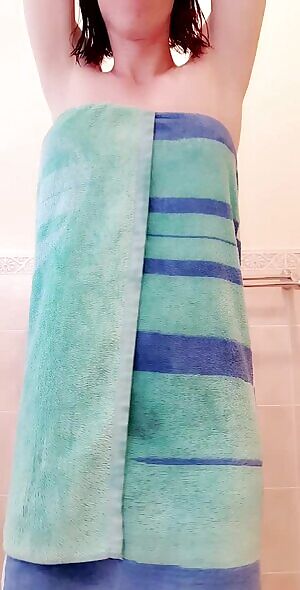 You'll have to speak up I'm wearing a towel