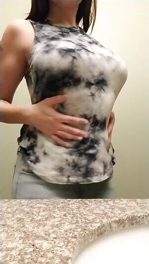 Tie dye titty drop
