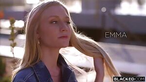 Emma embraced black cock. Why wont you?