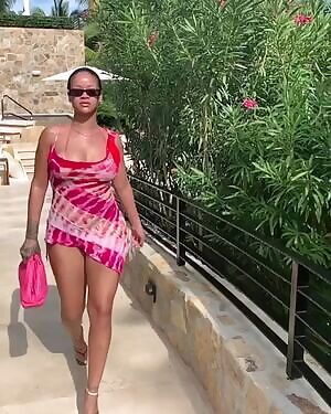 Rihanna's tits are fucking huge.