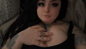 Goth Girls Babe Big Ass Brunette