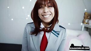 Keeping in Shape: Stretch Session with Ochaco Uraraka Watch til the end OC