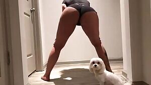 Little guy is still not used to it