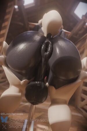 Furry Futa 3D Animation Asshole Big Dick