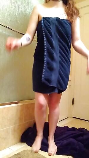 Oops! Dropped my towel, let me just pick that up real quick...