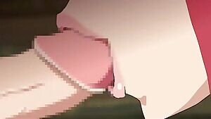 Pyra succing off Rex