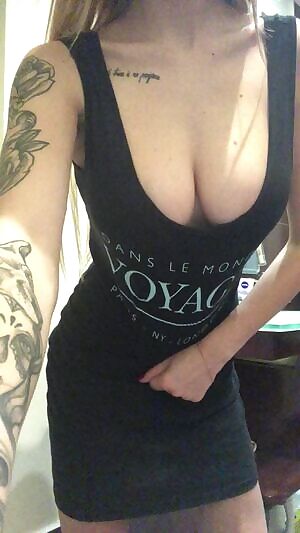 Dress goes off