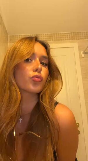 Revealing my teen tits in my bathroom