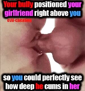 He comes in your GF way deeper than you can...