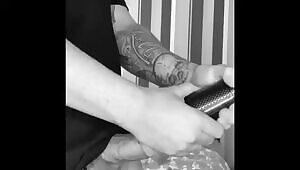 Watch my cock twitch!