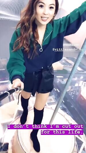 Selfie stick goes round and round