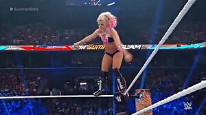 Blissful butt jiggling on impact