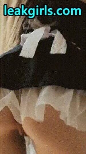 Your maid forgot her panties today