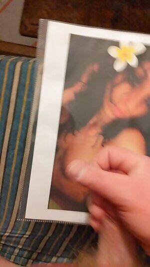 Requested cum tribute for sexy Latina