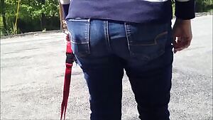 Candid Ass In Tight Jeans