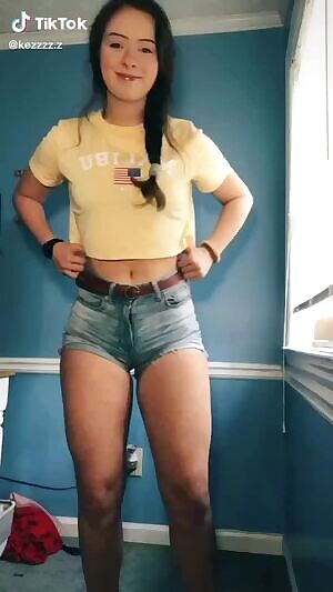 Always showing off her thick phatty