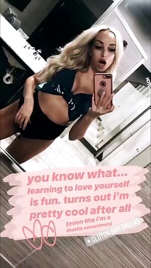 This girl has mastered The Bimbo Blink