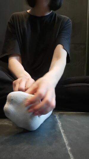Thigh Socks Feet Foot Toes