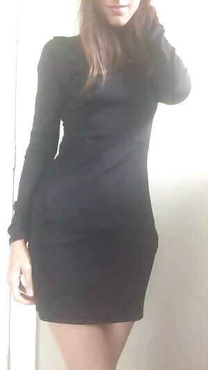 would you guess what I’m hiding under my dress if you saw me out? 😳