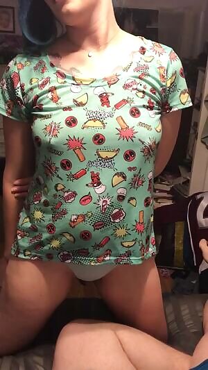 Her first Titty Drop. She was very nervous. OC