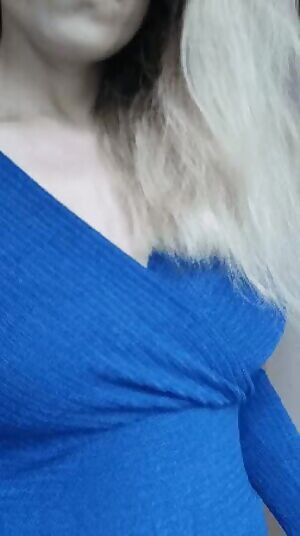 OC • Titty Drop Blue dress