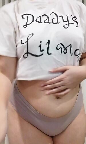 I tried to do a titty drop, but my titties are a little too small