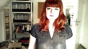 Damn! I a really a curvy Redhead