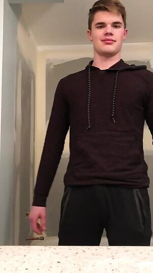 Getting undressed for bed