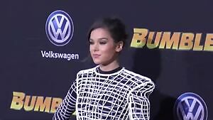 Control my penis with Hailee Steinfeld. Get me so worked up, that I pump, pant, moan and shoot my sticky mess .