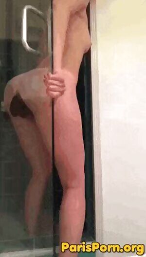 Masturbation in the bathroom