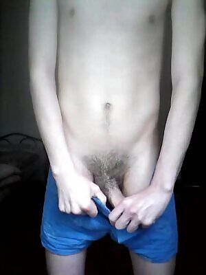 Just taking off boxers