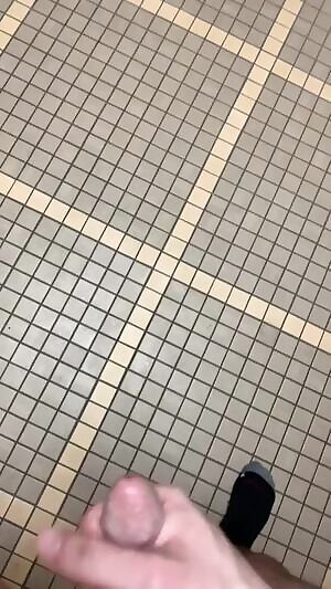 Shooting in a Work Bathroom